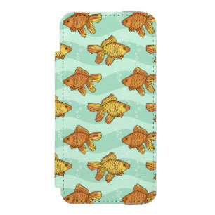 Funda Cartera Para iPhone 5 Watson Pescado-modelo
