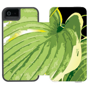 Funda Cartera Para iPhone 5 Watson Planta Ficus 3