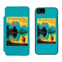 Poster turístico - parque nacional de Yosemite, CA