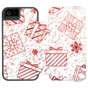 Funda Cartera Para iPhone 5 Watson regalos de Navidad 5