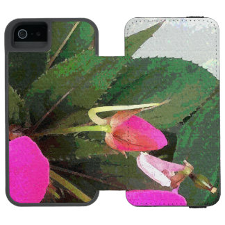 Funda Cartera Para iPhone 5 Watson Rosa Caliente