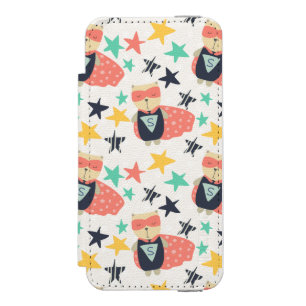 Funda Cartera Para iPhone 5 Watson Star Super Héroe