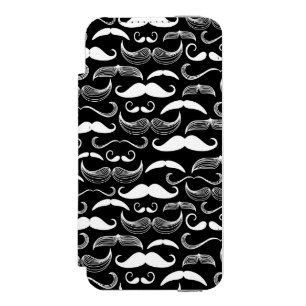 Funda Cartera Para iPhone 5 Watson Un club de los caballeros. Modelo del bigote