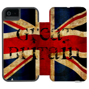 Funda Cartera Para iPhone 5 Watson Union Jack... funda para iPhone SE/5/5s