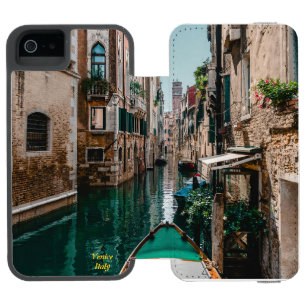 Funda Cartera Para iPhone 5 Watson Venecia Italia La Ciudad Flotante
