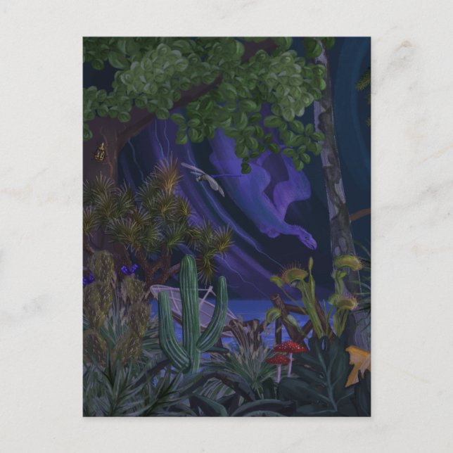 Funda trasera de novela invertida - postal (Anverso)