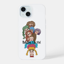 Funda trasera para iPhone 15 - Energía de chicas e