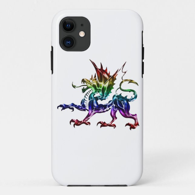 Funda Tribal Metallic Dragon iPhone 5 (Reverso)