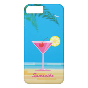 Funda Tropical Cocktail & Beach iPhone 7 Plus