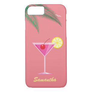 Funda Tropical Cocktail iPhone 7 - coral