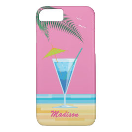 Funda Tropical Cocktail & Pink Sky iPhone 7