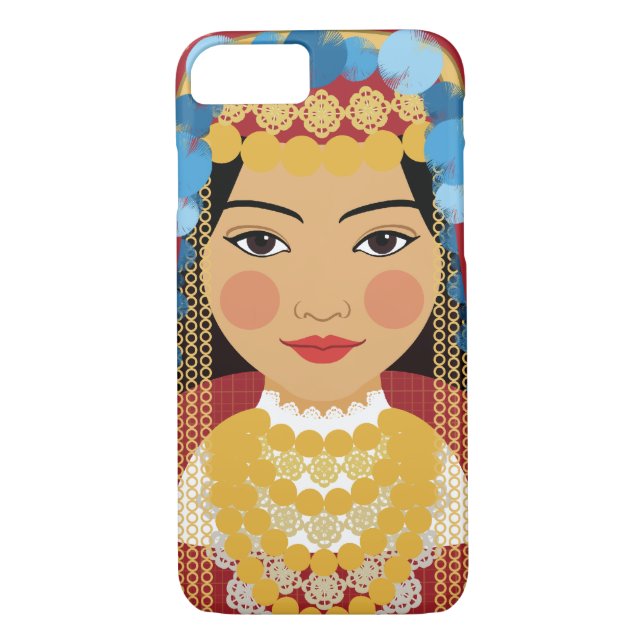 Funda tunecino de Matryoshka (Reverso)