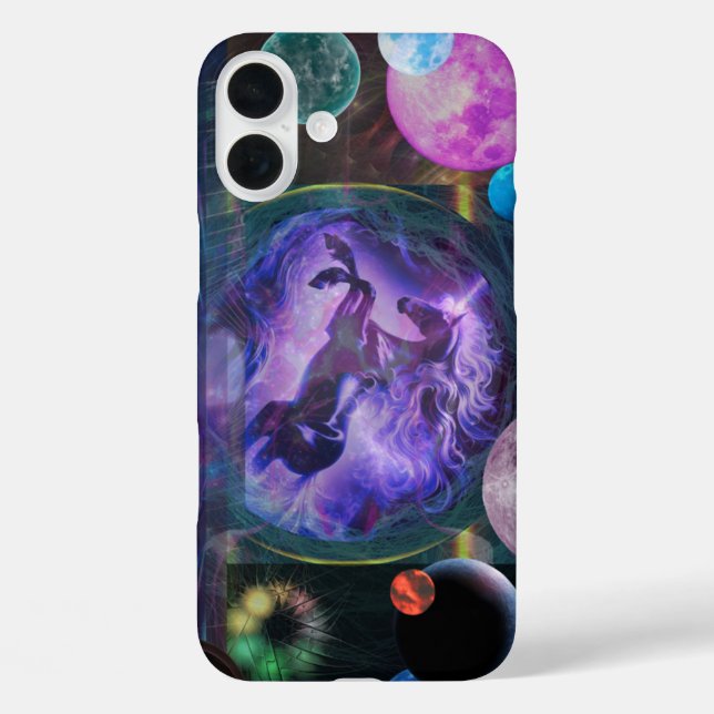 Funda Unicorn Space iPhone 13 (Reverso )