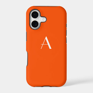 Funda Vermilion Red Monogram iPhone 5