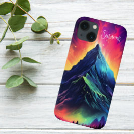 Funda Vibrant Mountain Sunset iPhone 13