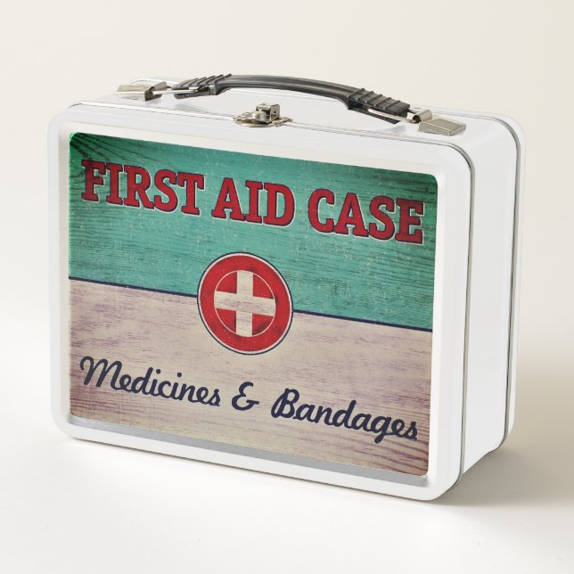 Funda Vintage First Aid  (Anverso)