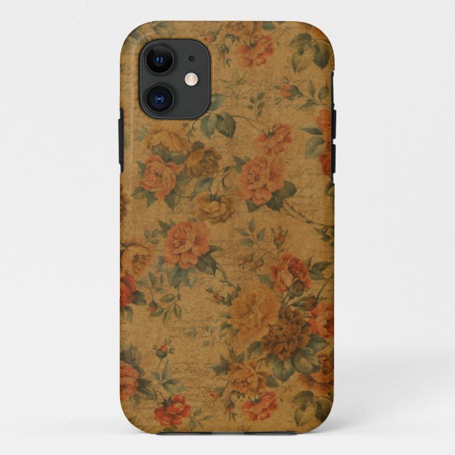 Funda Vintage Floral iPhone 5 (Reverso)