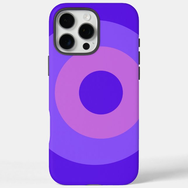 Funda Violet Round Apple iPhone 16 Pro Max (Reverso)