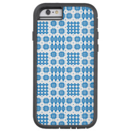 Funda Xtreme de Tapiz azul blanco galés para iPhon