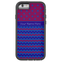 funda Xtreme Funda del iPhone 6: Chevrons púrpura