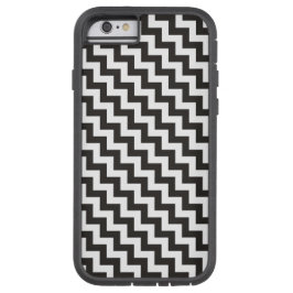 Funda Xtreme para iPhone 6 Chevrons Diagonal blanc