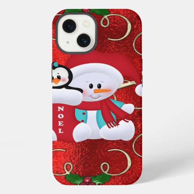 Funda Xtreme resistente para iPhone de muñeco de n (Reverso )