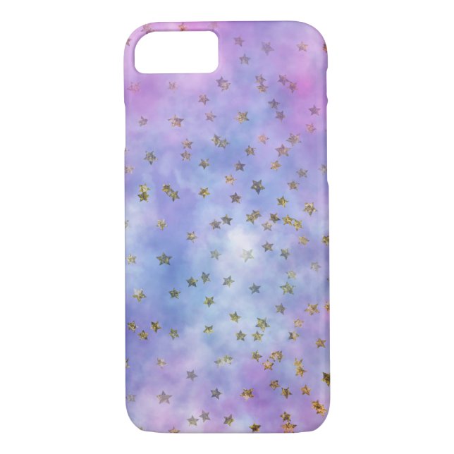 Funda y portada de nubes y estrellas inspiradoras  (Reverso)