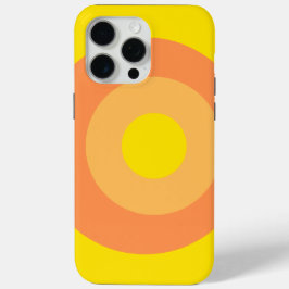 Funda Yellow Round Apple iPhone 15 Pro Max