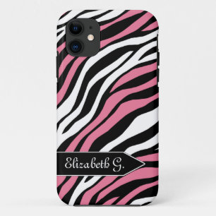 Funda Zebra Print Pink Mix iPhone 5