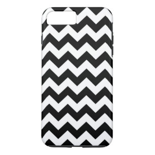 Funda Zigzag iPhone 8 Plus horizontal en blanco y 