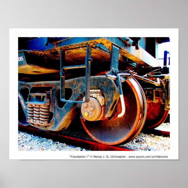 Fundación 1, impresión Bella Artes o Poster (Frente)