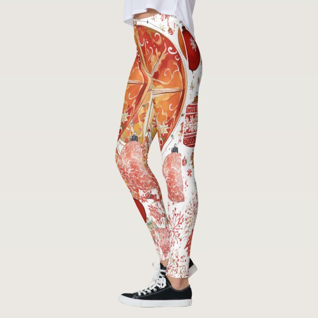 Fundamentos de fitness de verano Leggings (Izquierda)