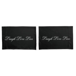 Fundas Black And White Pillow Con Ríe Love Live