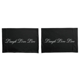 Fundas Black And White Pillow Con Ríe Love Live