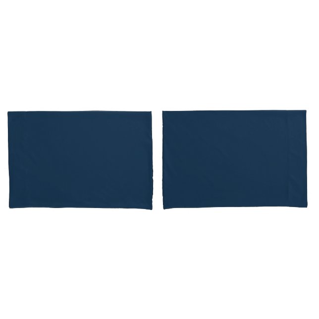 Fundas de Almohada Azules – Almohada de Dormitorio (Anverso - Set)