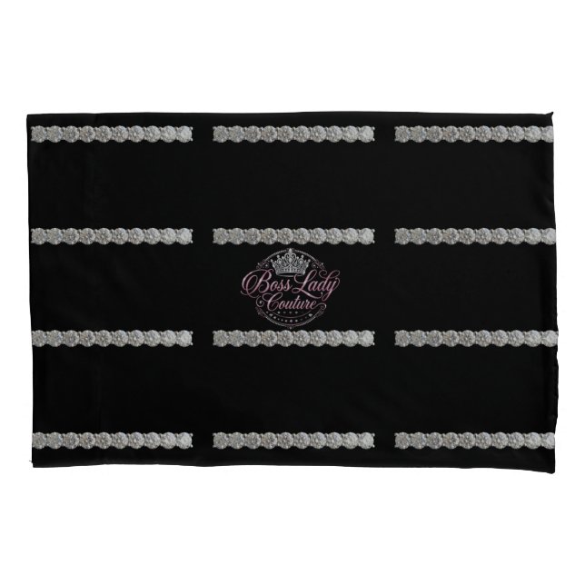 Fundas de Almohada Boss Lady Couture Diamonds (Anverso)
