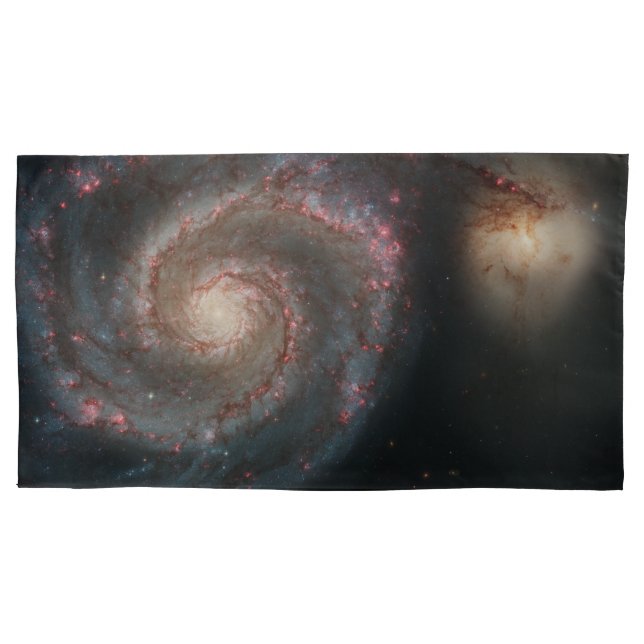 Fundas de almohada de la galaxia de Whirlpool (Anverso-izquierdo)