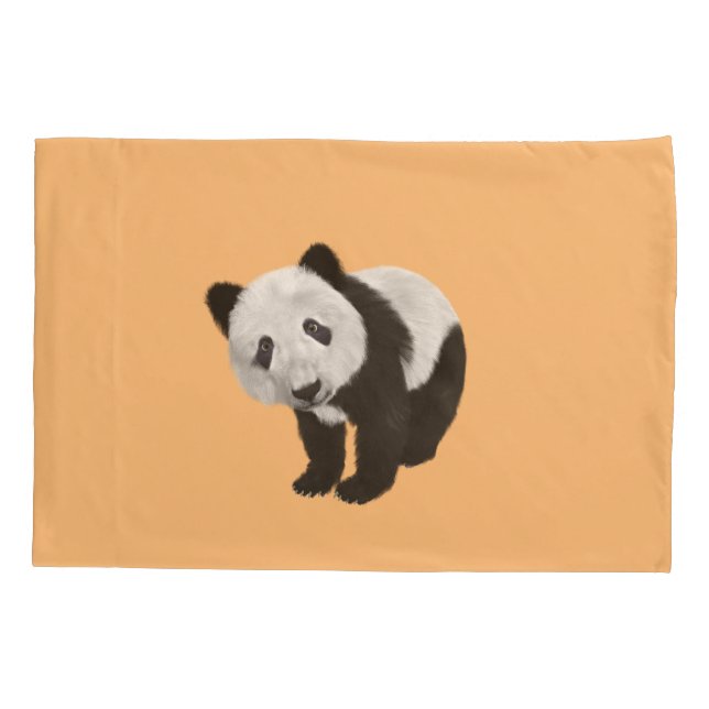 FUNDAS DE ALMOHADA DE OSO PANDA (Reverso)
