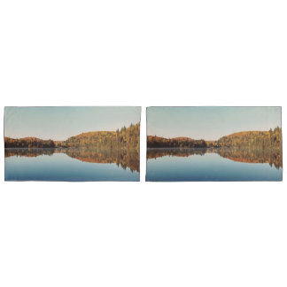 Fundas de almohada de otoño del norte de Ontario