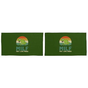 Fundas de almohada de ranas amorosas