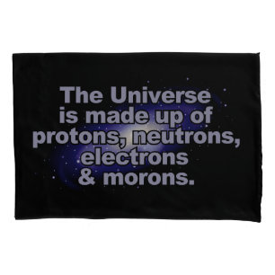 Fundas de almohada divertidas "del universo"