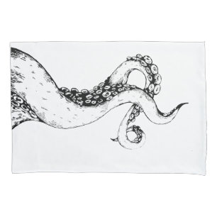 fundas de almohada estándar de tentáculos de pulpo