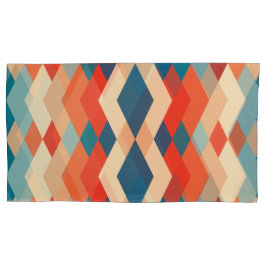 Fundas de Almohada Geométricas Modernas – Juego de