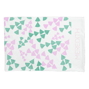 fundas de almohada personalizadas con nombre flore
