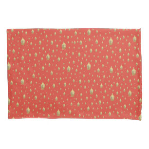fundas de almohadas de buddha dorado