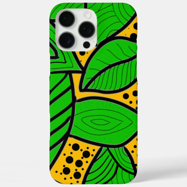Fundas de Batik Tembakau iPhone 16 Pro (Reverso )
