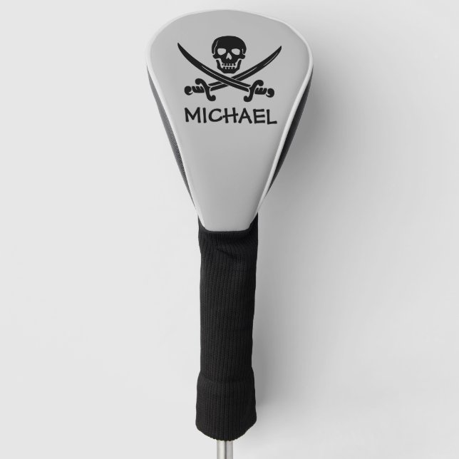 FUNDAS DE CABEZA DE PALO DE GOLF PIRATA PERSONALIZ (Anverso)