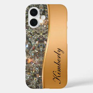 Fundas de Classy Bling Monogram iPhone 16