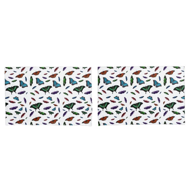 Fundas de cojín Flutterbies (elija color) (Anverso - Set)