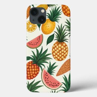 Fundas de diseño de fruta tropical iphone 13